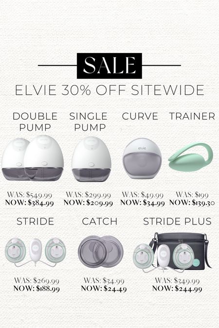 Elvie is having a major sale!! 30% off site wide!! Shop all of your breastfeeding needs while the sale is going on! I personally have the double pump and LOVE IT! It is perfect for on the go and makes it super easy! 

Elvie | breastfeeding | breast pump | baby | baby feeding 

#LTKbump #LTKsalealert #LTKbaby
