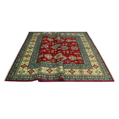 One-of-a-Kind Aquino Hand-Knotted New Age Red 9'1" x 12'2" Wool Area Rug | Wayfair North America