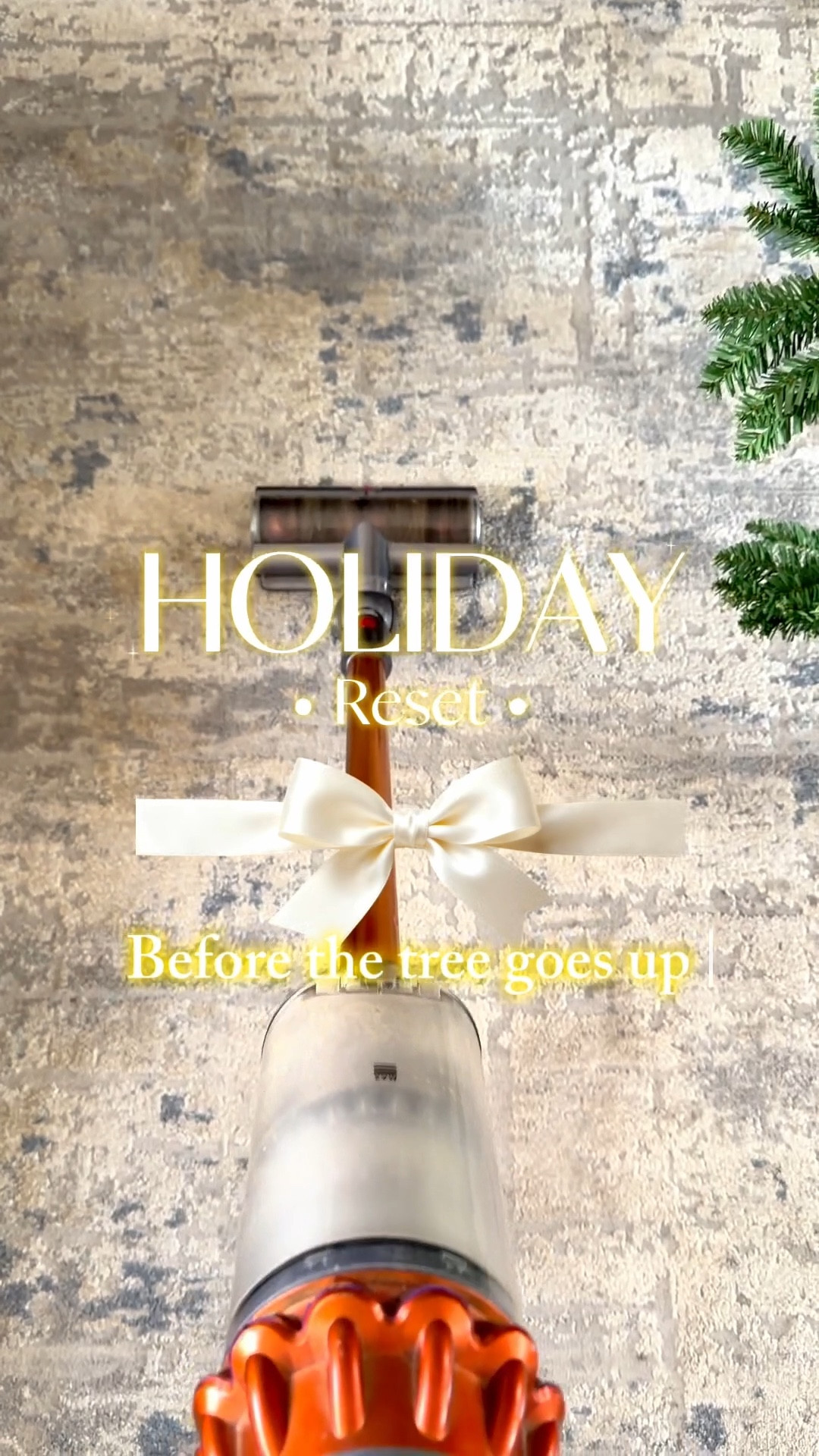 Holiday reset, cleaning, cleaning products, 