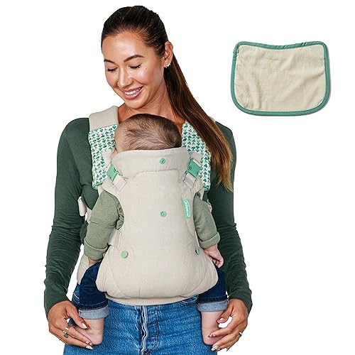 Infantino Flip Advanced 4-in-1 Carrier with Bib - Ergonomic, Convertible, face-in and face-Out Front and Back Carry for Newborns and Older Babies 8-32 lbs | Amazon (US)