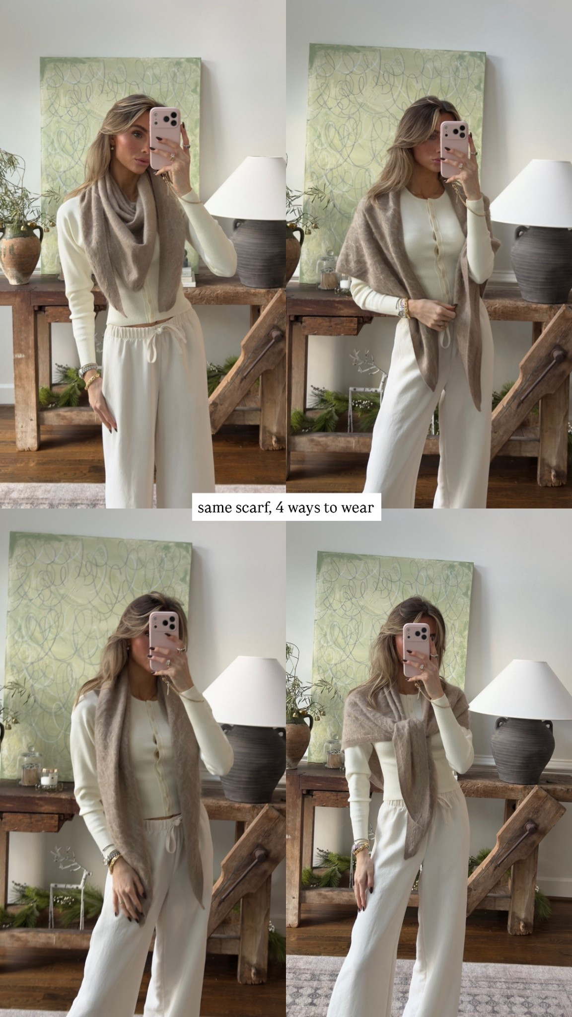 Aritzia cashmere triangle scarf on sale!!

#LTKHoliday #LTKSaleAlert #LTKCyberWeek