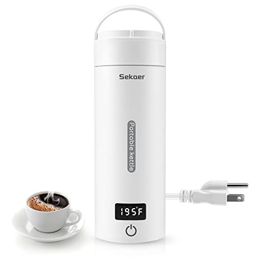 Small Electric Tea Kettle Travel Portable Mini Coffee Kettle, with 4 Variable Presets, Personal H... | Amazon (US)