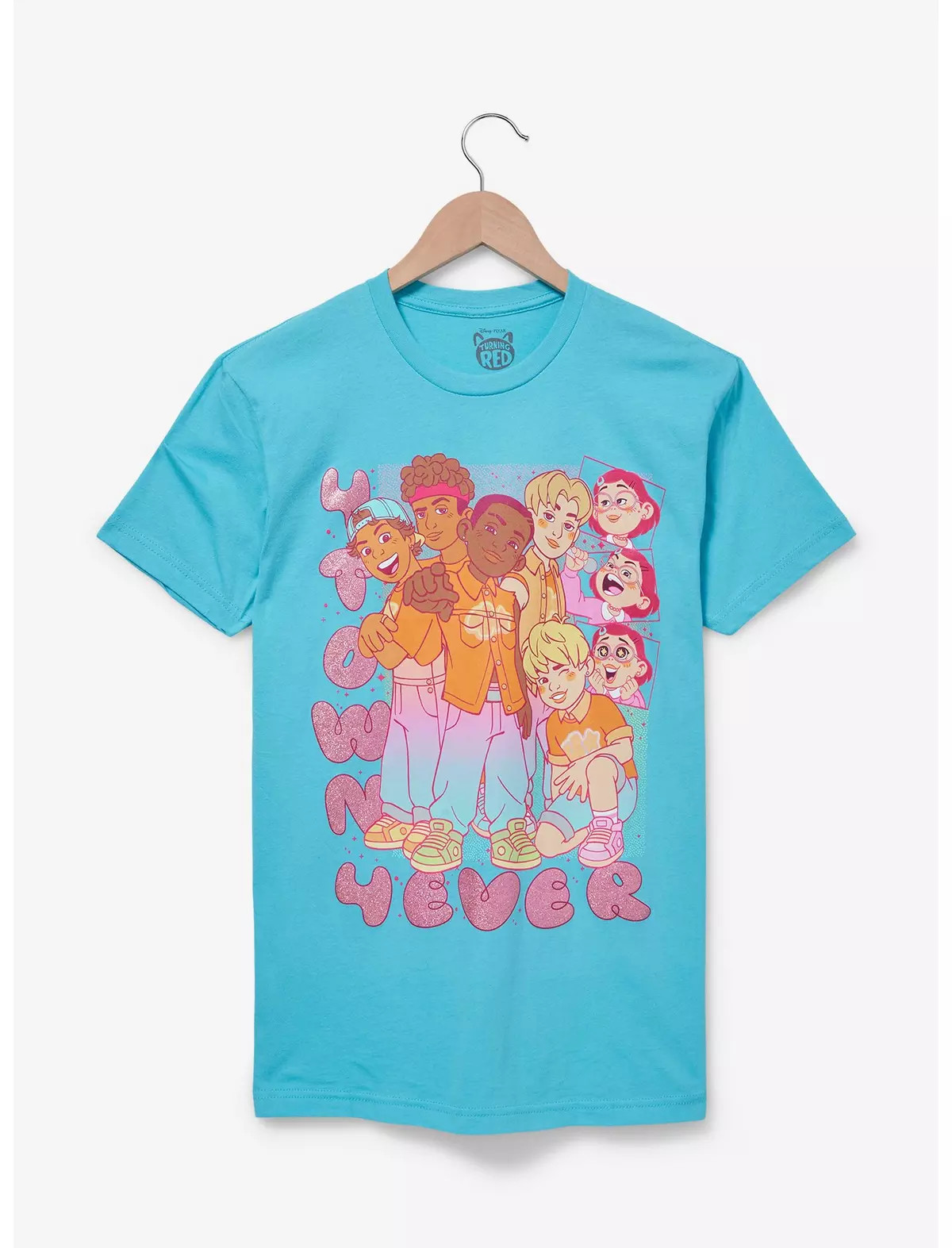 Disney Pixar Turning Red 4*TOWN 4Ever Women's T-Shirt - BoxLunch Exclusive | BoxLunch