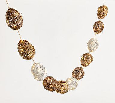 Grapevine Egg String Light | Pottery Barn (US)