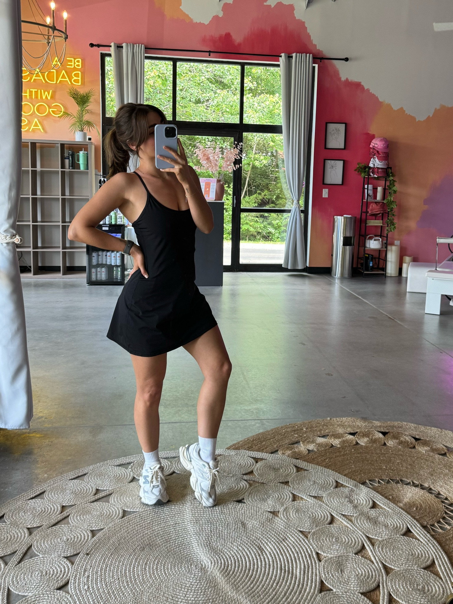 Tennis dress made Pilates dress?? Amazon clothes always winning. I wore this pregnant as well 
Size M

#LTKActive #LTKFitness #LTKU