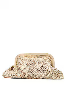 BTB Los Angeles Gigi Framed Clutch in Natural from Revolve.com | Revolve Clothing (Global)