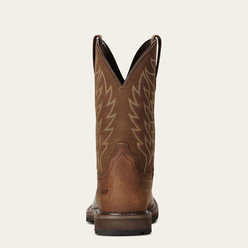 Groundbreaker Wide Square Toe Steel Toe Work Boot | Ariat (US)