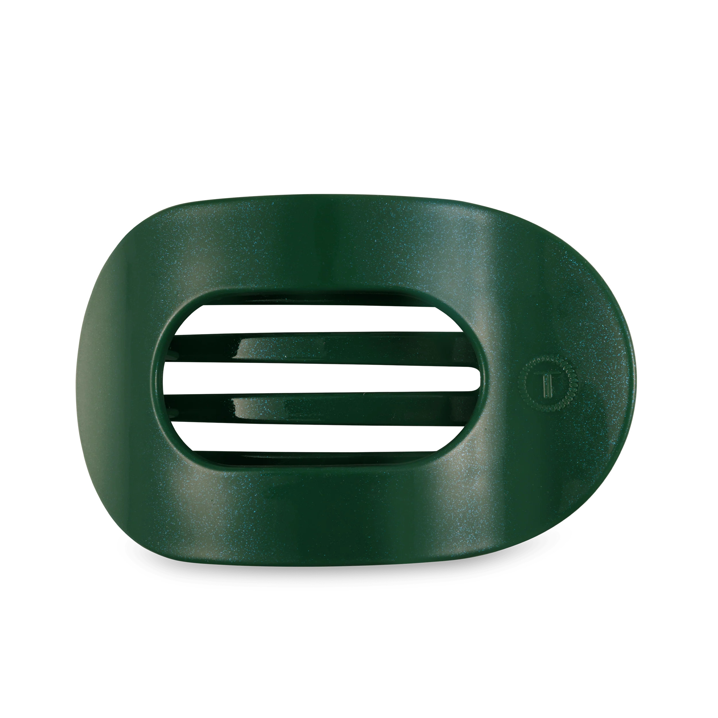 Mistletoe Large Flat Round Hair Clip | TELETIES