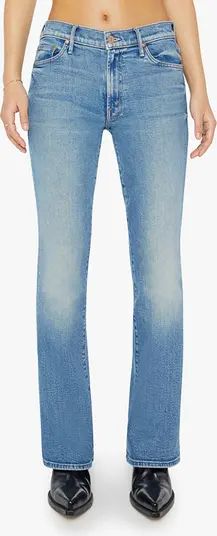 Lil' Outsider Sneak High Waist Bootcut Jeans | Nordstrom