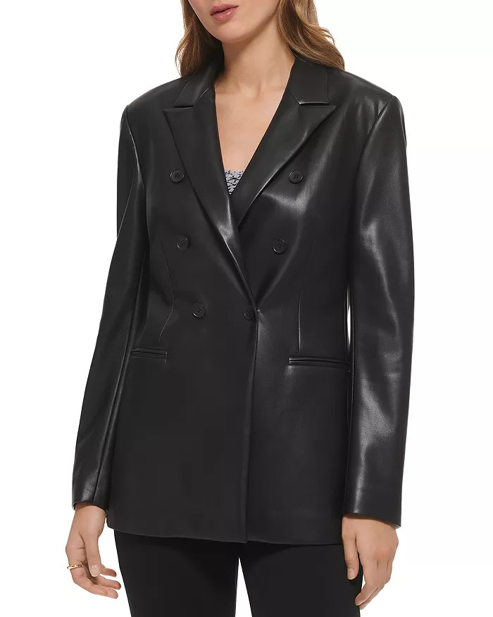 Butter Faux Leather Blazer | Bloomingdale's (US)