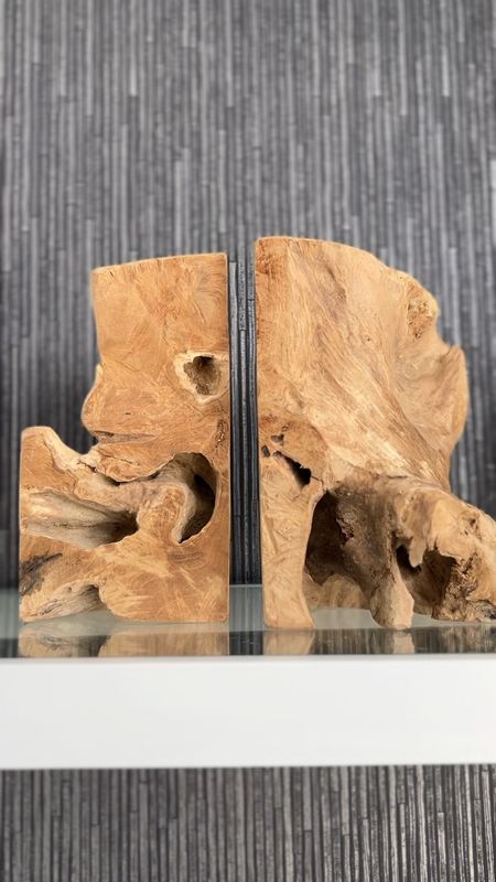 Beautiful Teak Bookends - Home Decor

#LTKhome #LTKfindsunder100