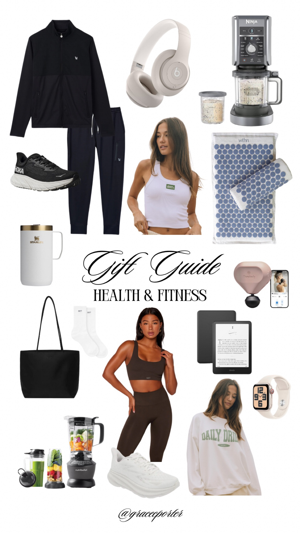 Gift guide for health & fitness!!! Linking these products & more below for both men and women to use 🤍✨☁️ Perfect for that person who lives or wants to improve on an active and healthy lifestyle.

#LTKFitness #LTKGiftGuide #LTKHoliday