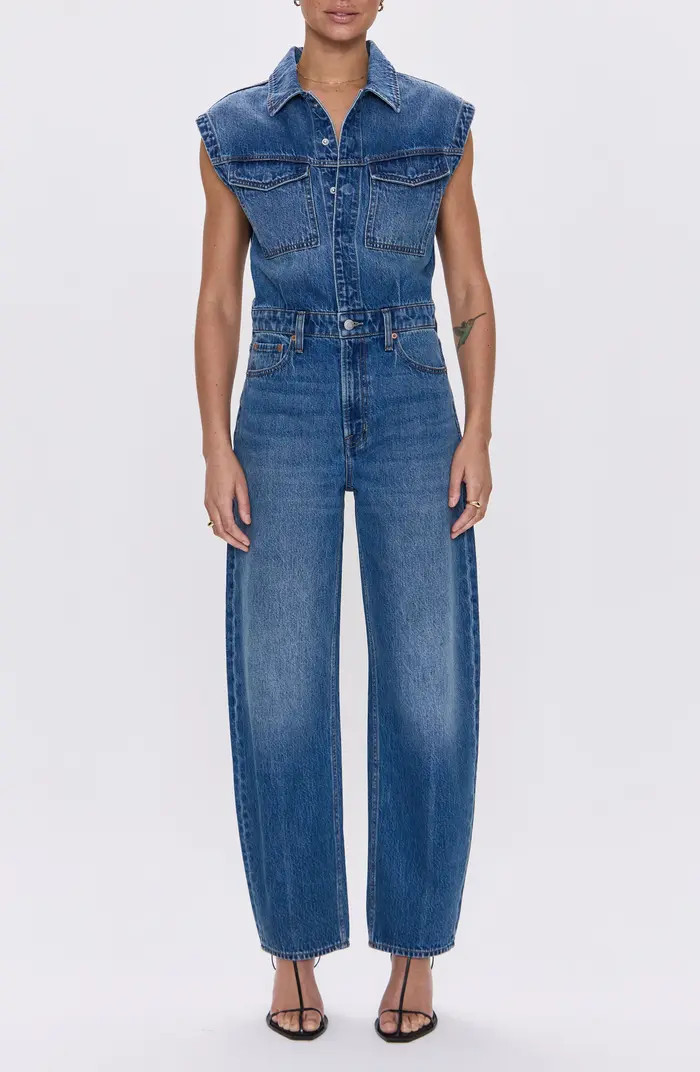 Ace Sleeveless Denim Jumpsuit | Nordstrom