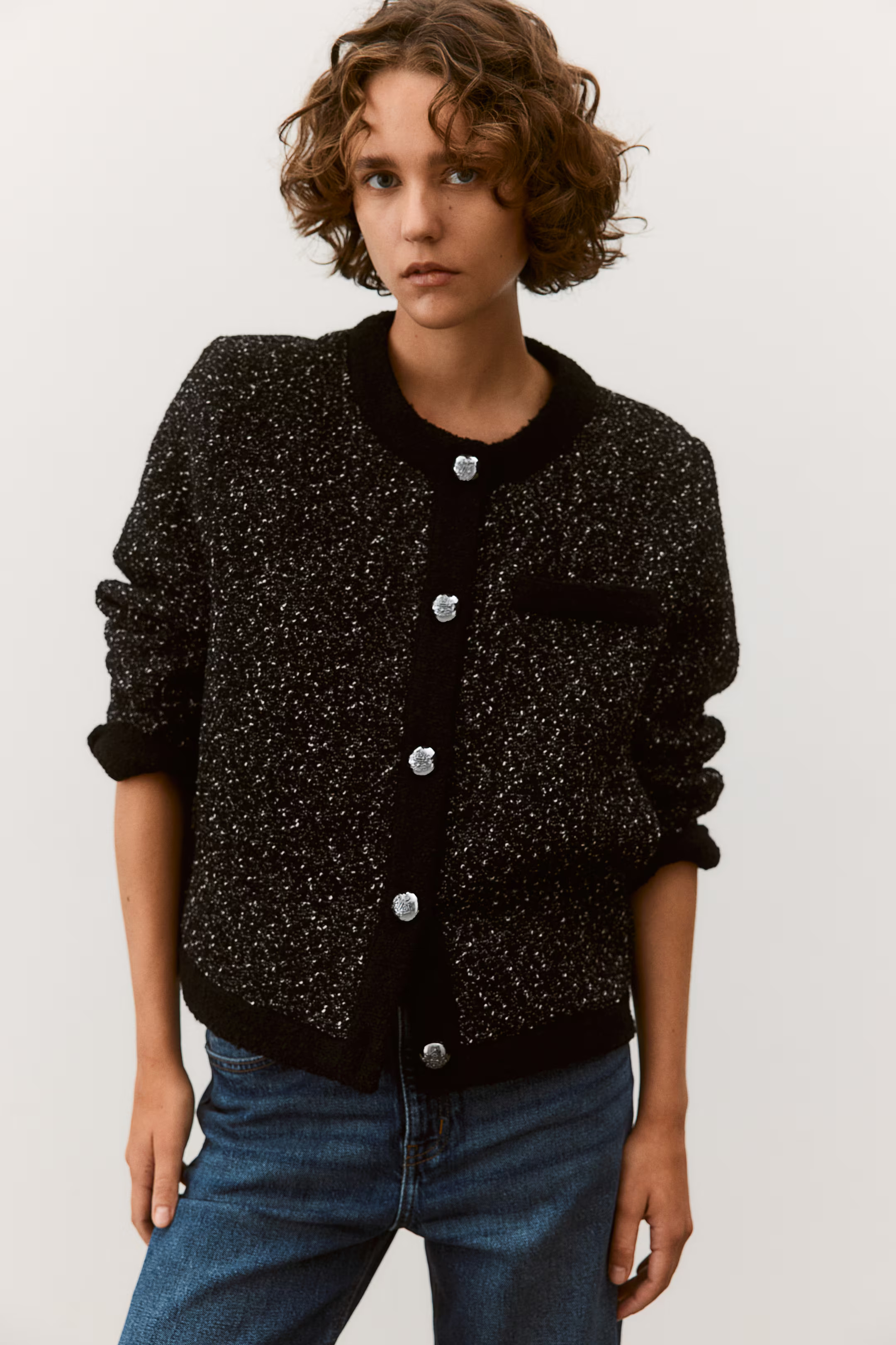 Textured-Weave Jacket | H&M (US + CA)