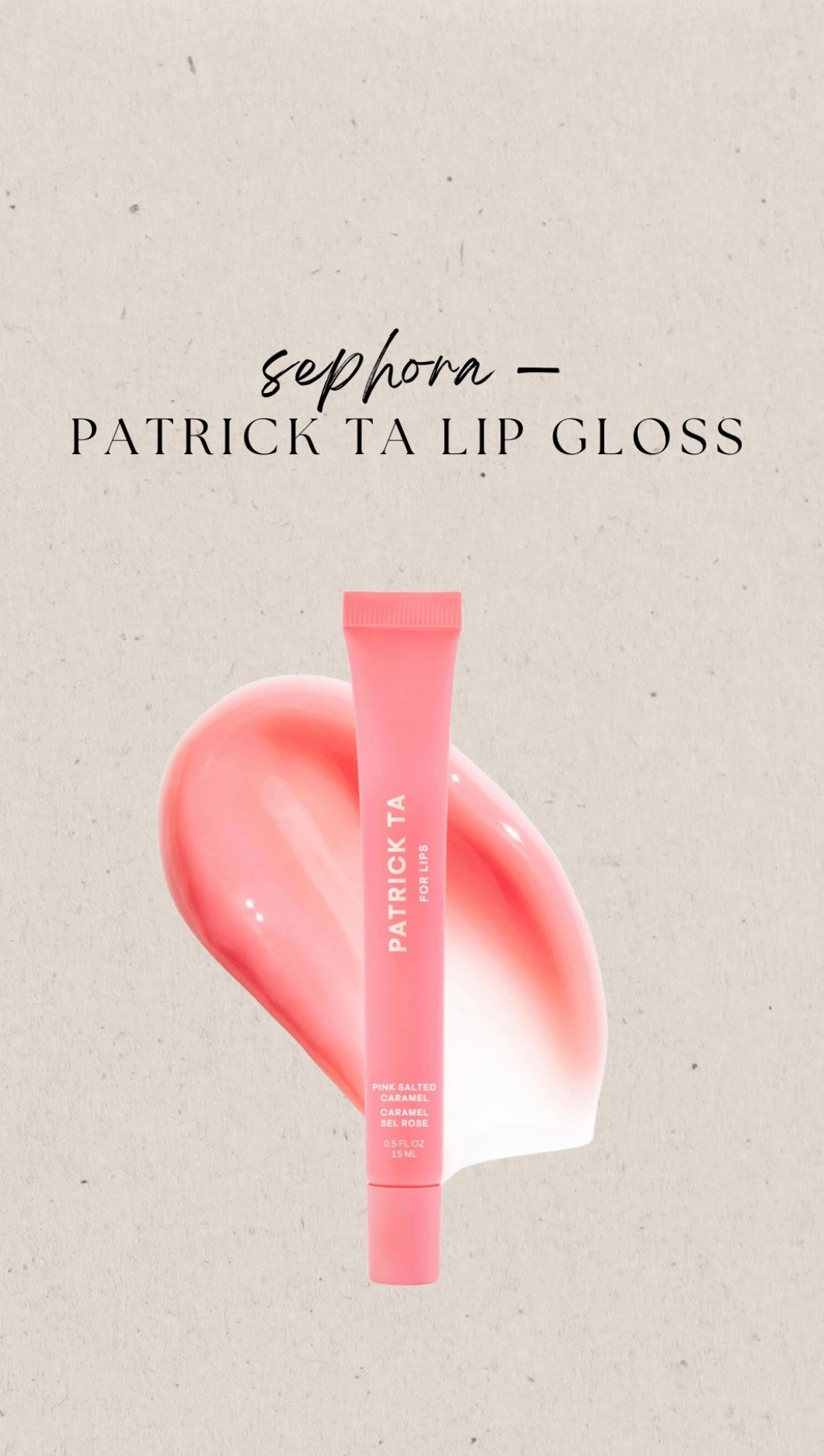patrick ta new gloss 😍
obviously had to try it 💁🏼‍♀️

#LTKBeauty #LTKgrwm #LTKFindsUnder50