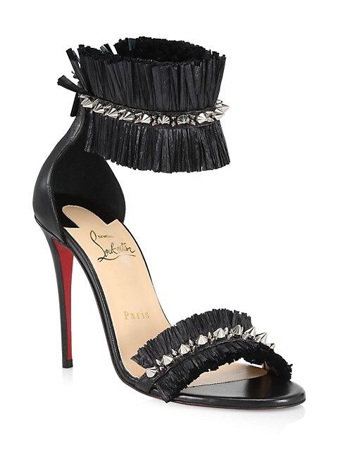Christian Louboutin


Poupedou Spiked Raffia-Trimmed Leather Sandals | Saks Fifth Avenue