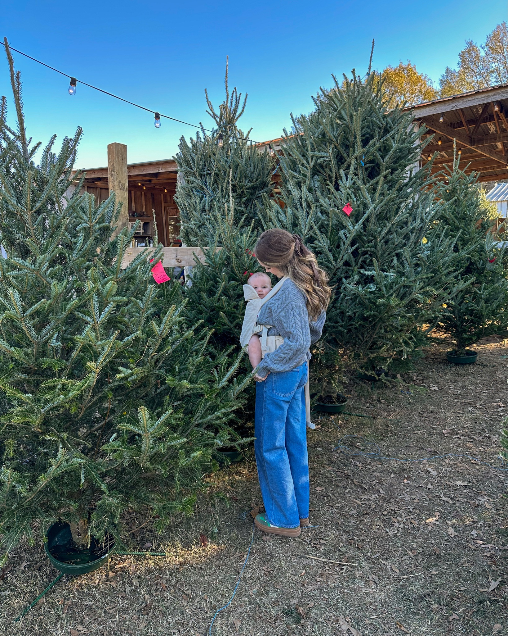 The most perfect sweater for a Christmas tree farm visit🎄🫶🏼🎅🏼 

#LTKFindsUnder50 #LTKHoliday #LTKSeasonal