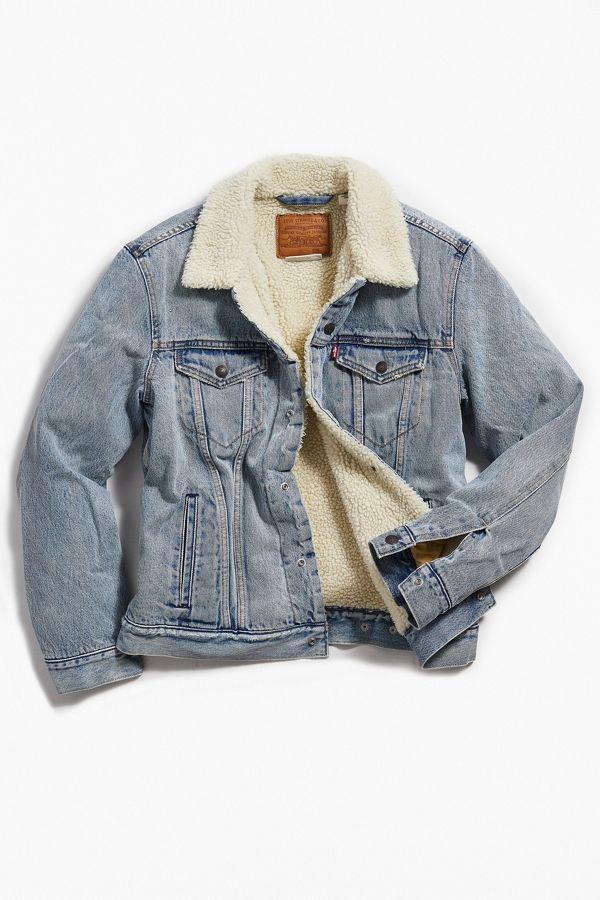 Levi’s Type III Denim Sherpa Jacket | Urban Outfitters (US and RoW)