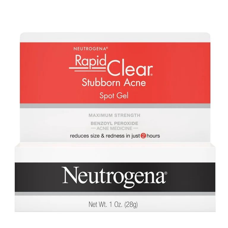 Neutrogena Rapid Clear Stubborn Acne Medication Spot Treatment Gel, 1 oz | Walmart (US)