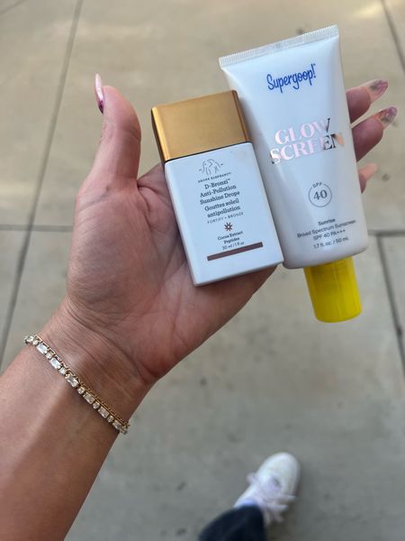 Drunk Elephant Sunshine Drops & SuperGoop Glowscreen are my secret skincare weapon! Pair these with your spring outfits, date outfits, resort wear, vacation outfits and summer trends. My favorite glowy sunscreen 🧴 ☀️ 
.
.
.
.
Skincare 
Sunscreen 
Bronzing drops
Self tanner 
Summer outfits 
Spring outfits 
Resort wear
Country concerts 
Vacation outfits 
Bridal shower 
Bachelorette 
Spf

#LTKbeauty #LTKtravel #LTKswim