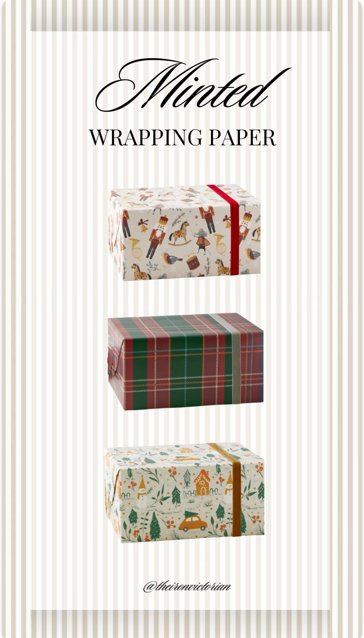 My favorite wrapping paper  for this Christmas! 🎄❤️

#LTKGiftGuide #LTKStyleTip #LTKHoliday