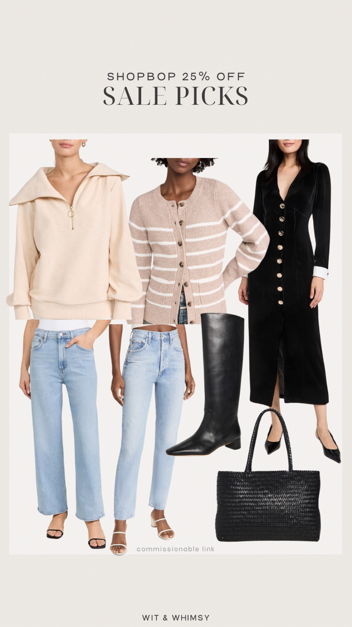 Extra 25% off Shopbop sale 

#LTKSeasonal #LTKSaleAlert
