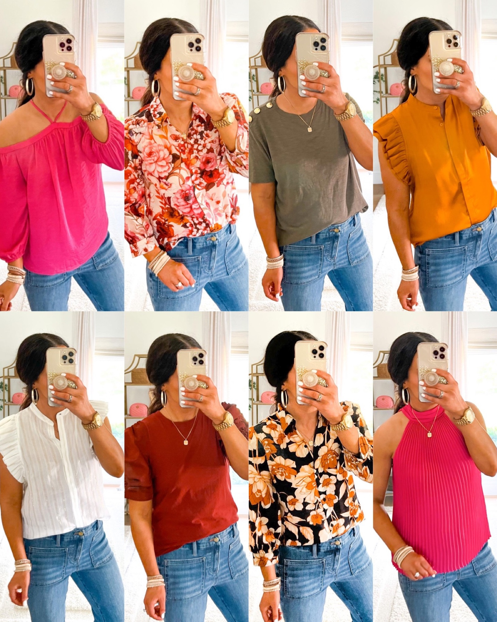 Last chance for 40% off! Size small shown in all items! More details on TheDoubleTakeGirls.com 