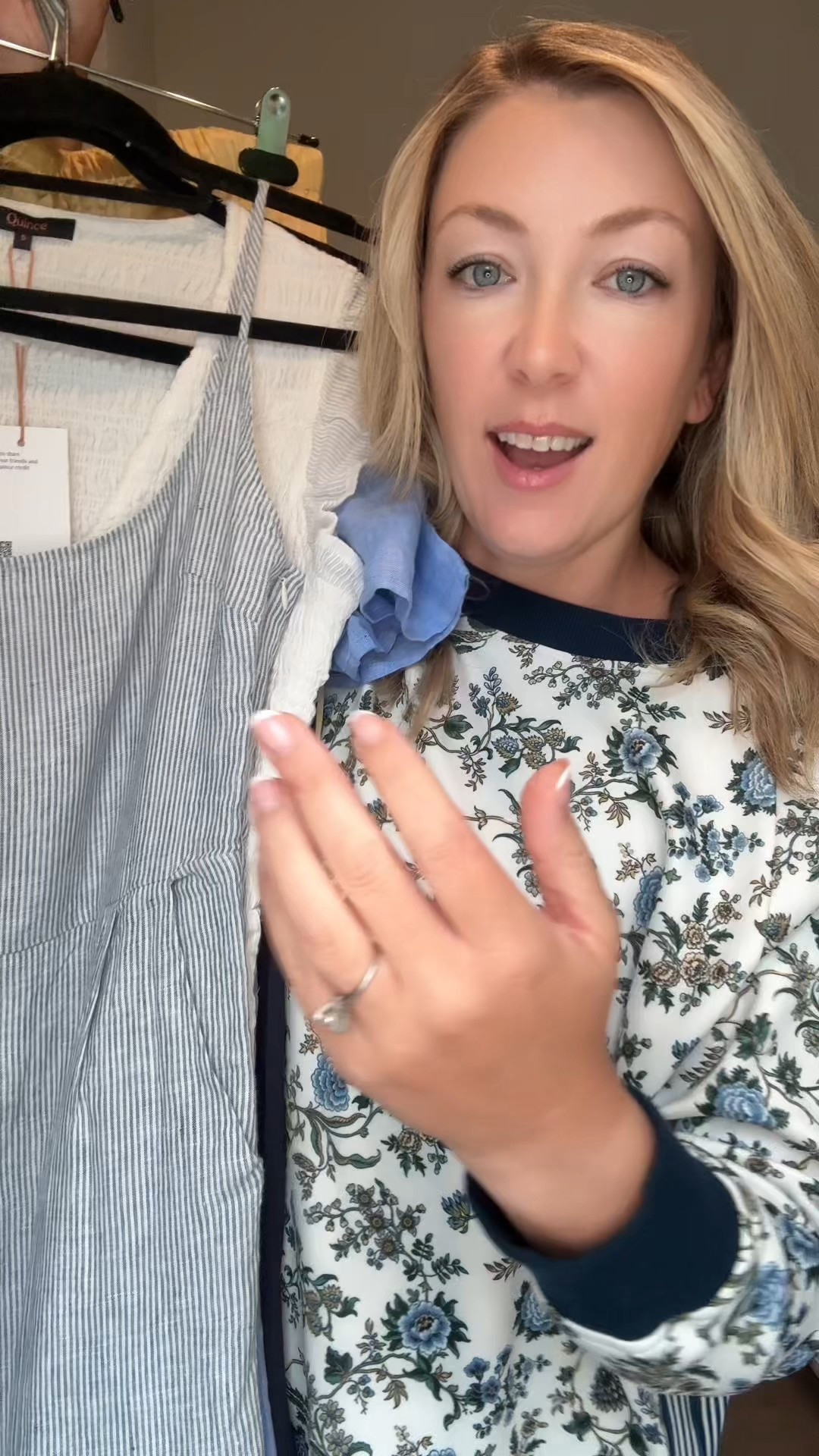 Summer dress try on from Quince! 

#LTKOver40 #LTKPetite #LTKFindsUnder100