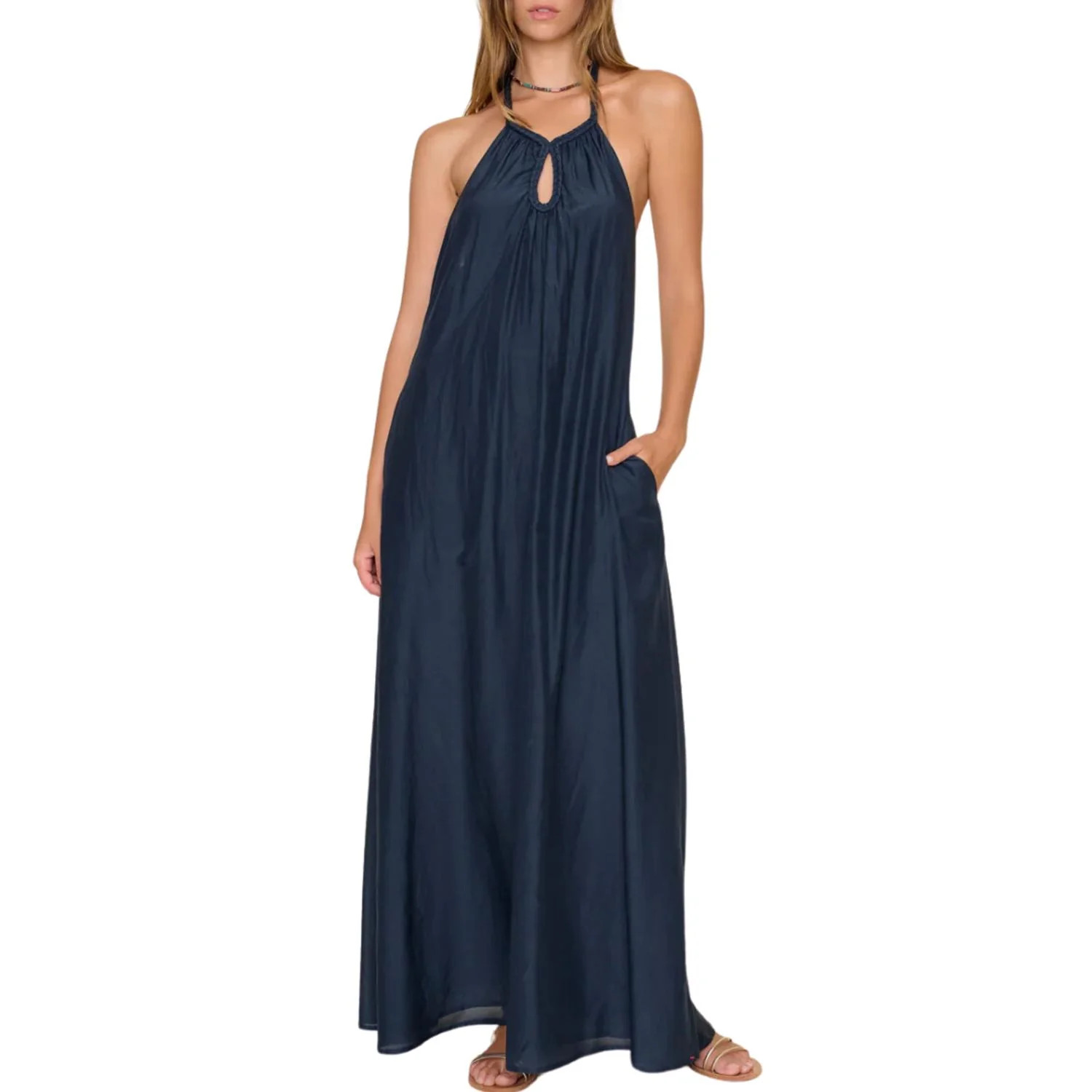 Drue Maxi Dress In Blue Sapphire | Shop Simon