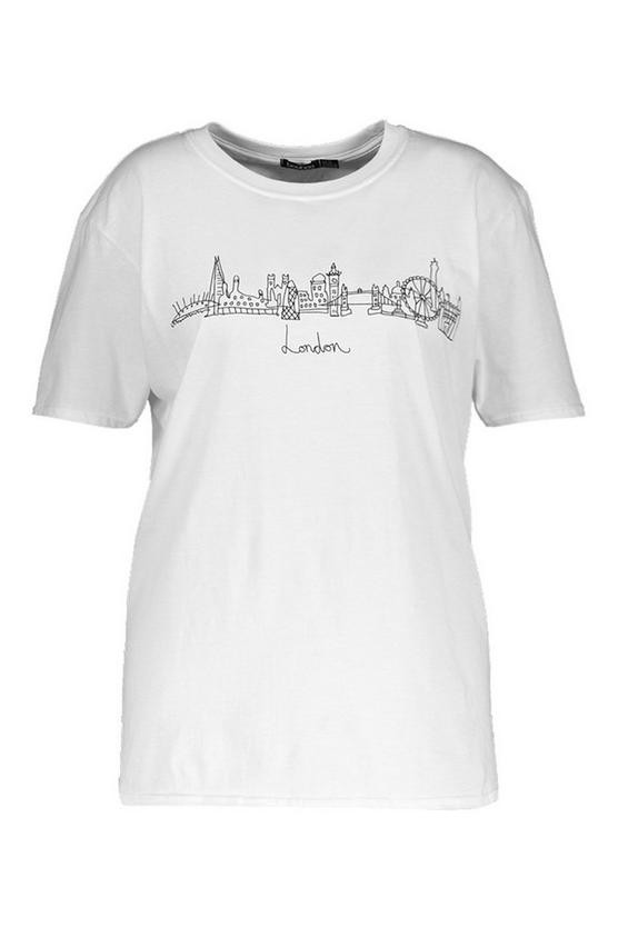 Plus London Skyline T-Shirt | Boohoo.com (US & CA)