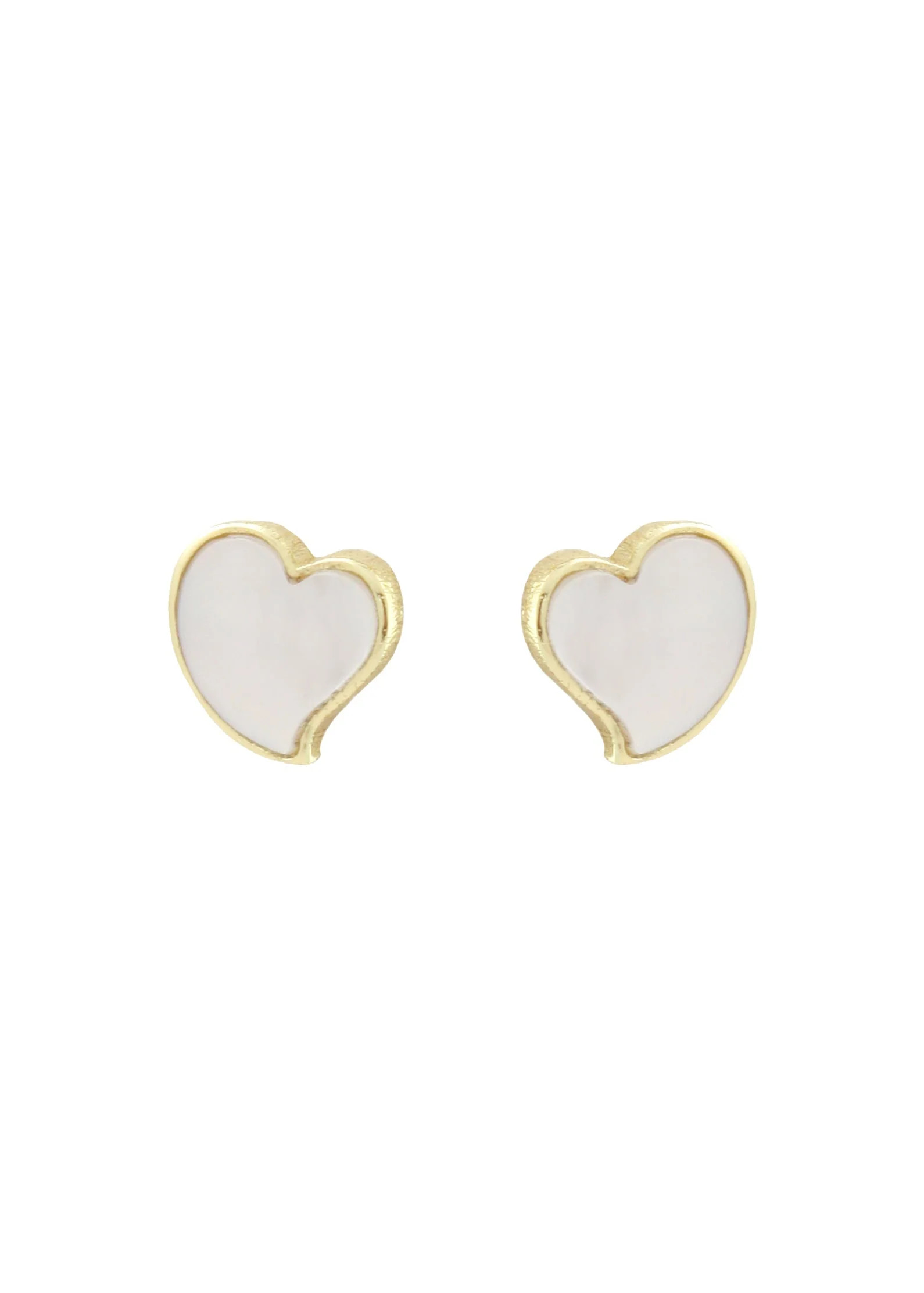 Alora Heart Stud Earrings | MARCIA MORAN