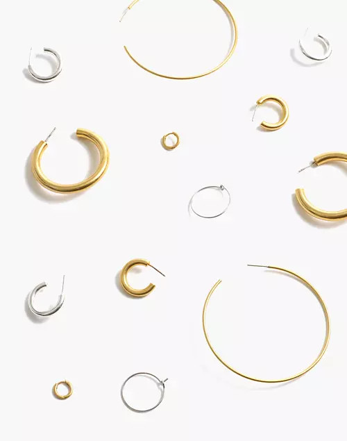 Oversized Hoop Earrings | Madewell