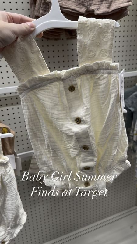 Baby girl summer clothes from Target 

#LTKSeasonal #LTKBaby #LTKFindsUnder50