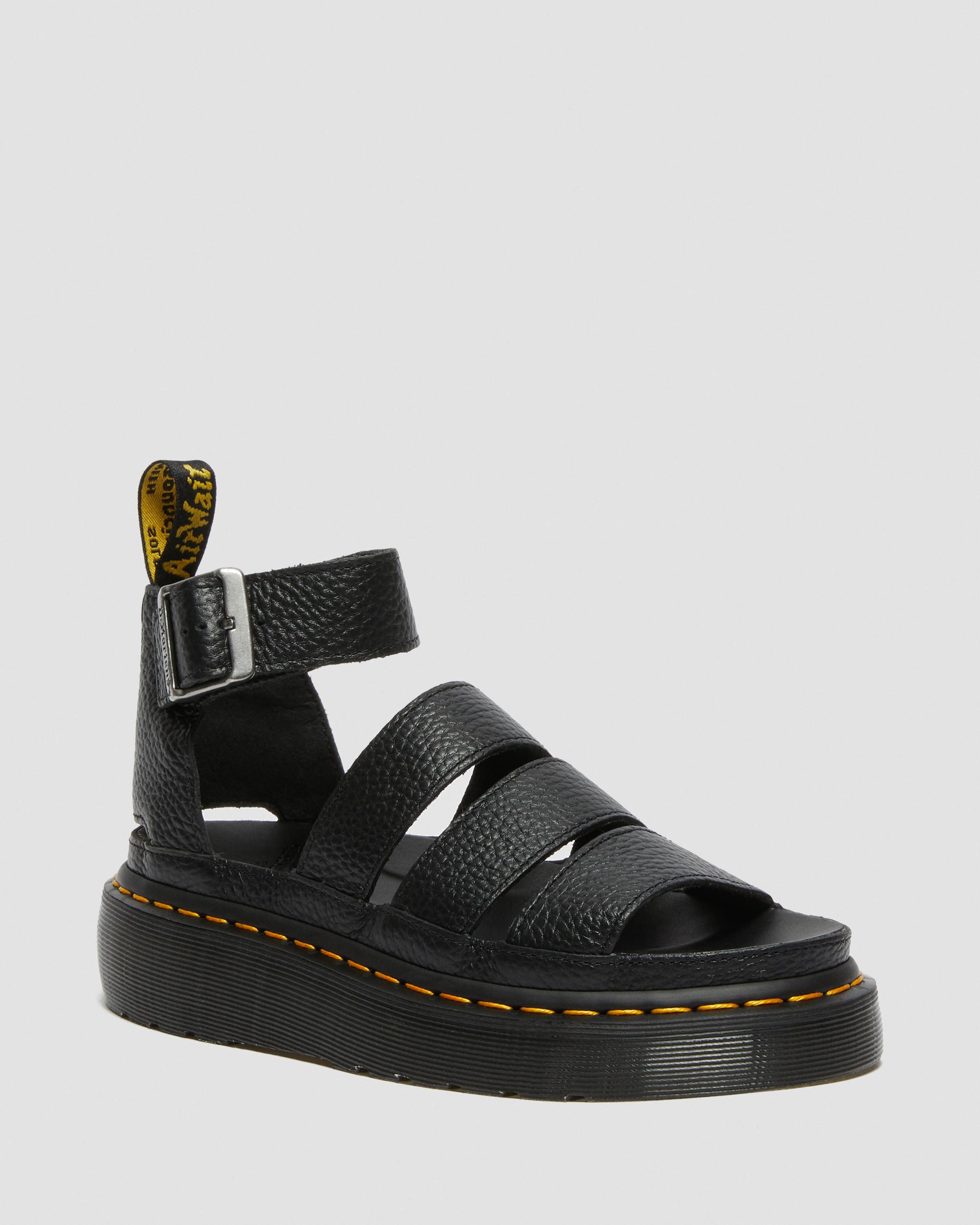 Clarissa II Women's Leather Platform Sandals | Dr Martens (UK)