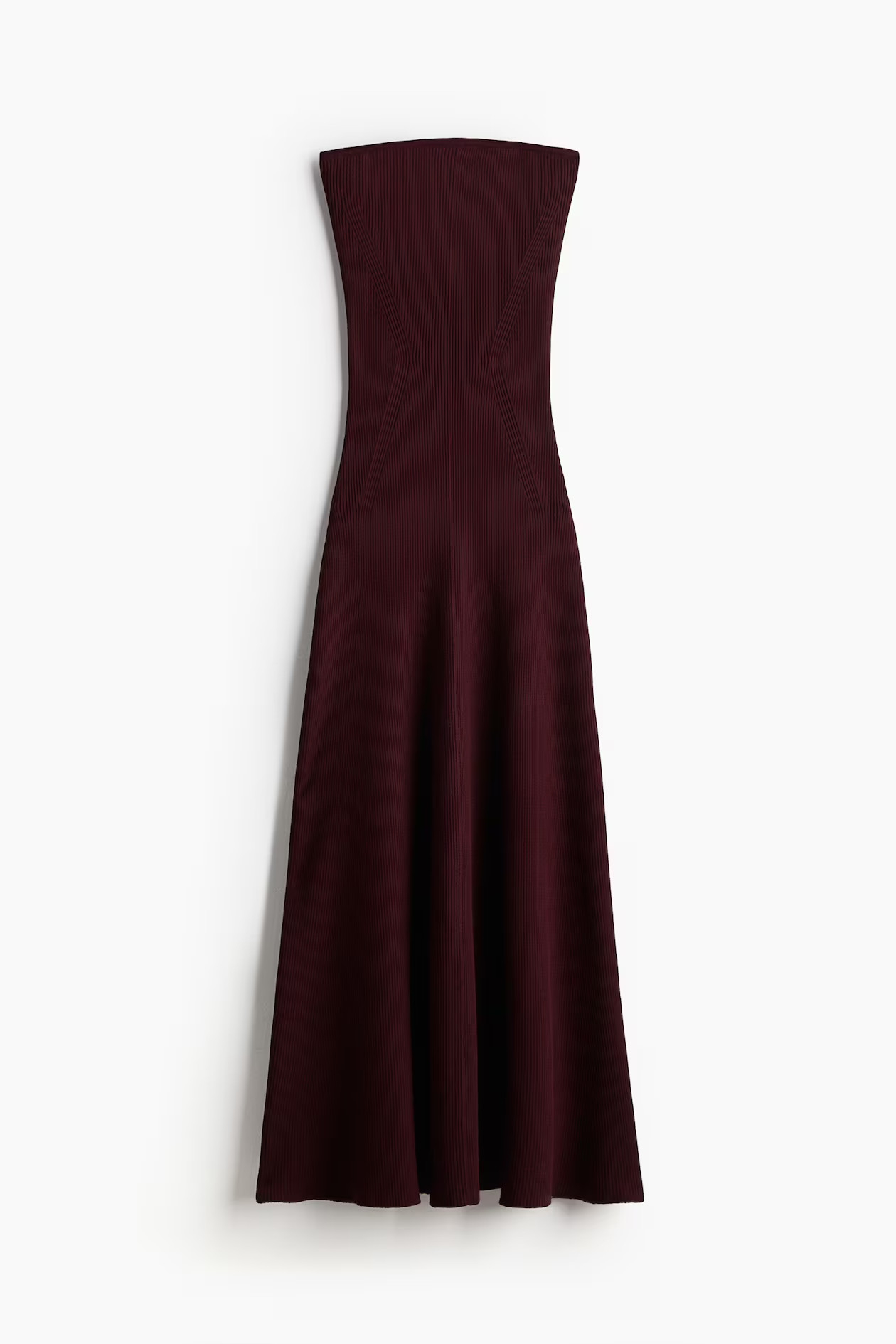 Rib-knit bandeau dress | H&M (UK, MY, IN, SG, PH, TW, HK)