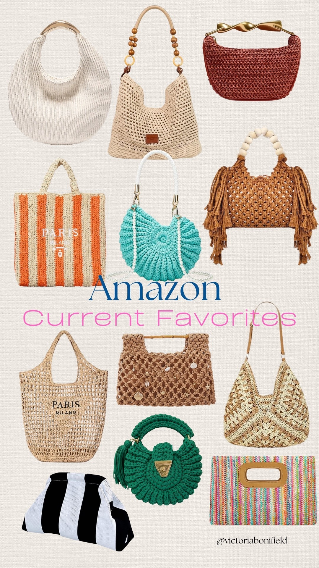 Amazon bags that look designer but are not 🌸🌼

These are my current Amazon summer bag favorites — from woven totes to crochet shoulder bags and beach bags that look way more expensive than they are.

Perfect for vacations, beach days, brunch, and everyday summer outfits.

Amazon bags
Amazon summer finds
Woven tote bags



#LTKSeasonal