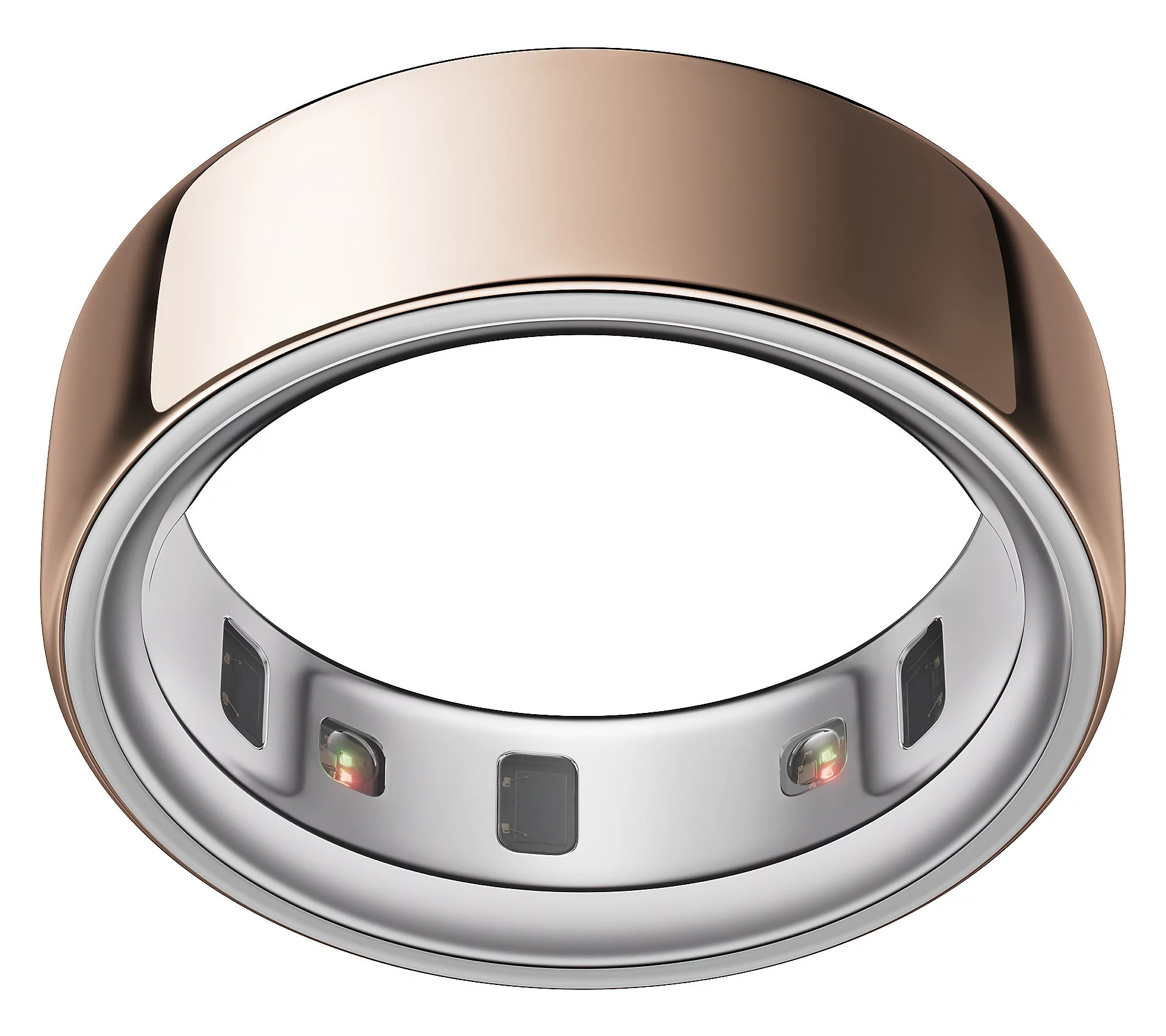 Oura Ring 4 Rose Gold Color Titanium Smart Ring w/2 Charging | QVC