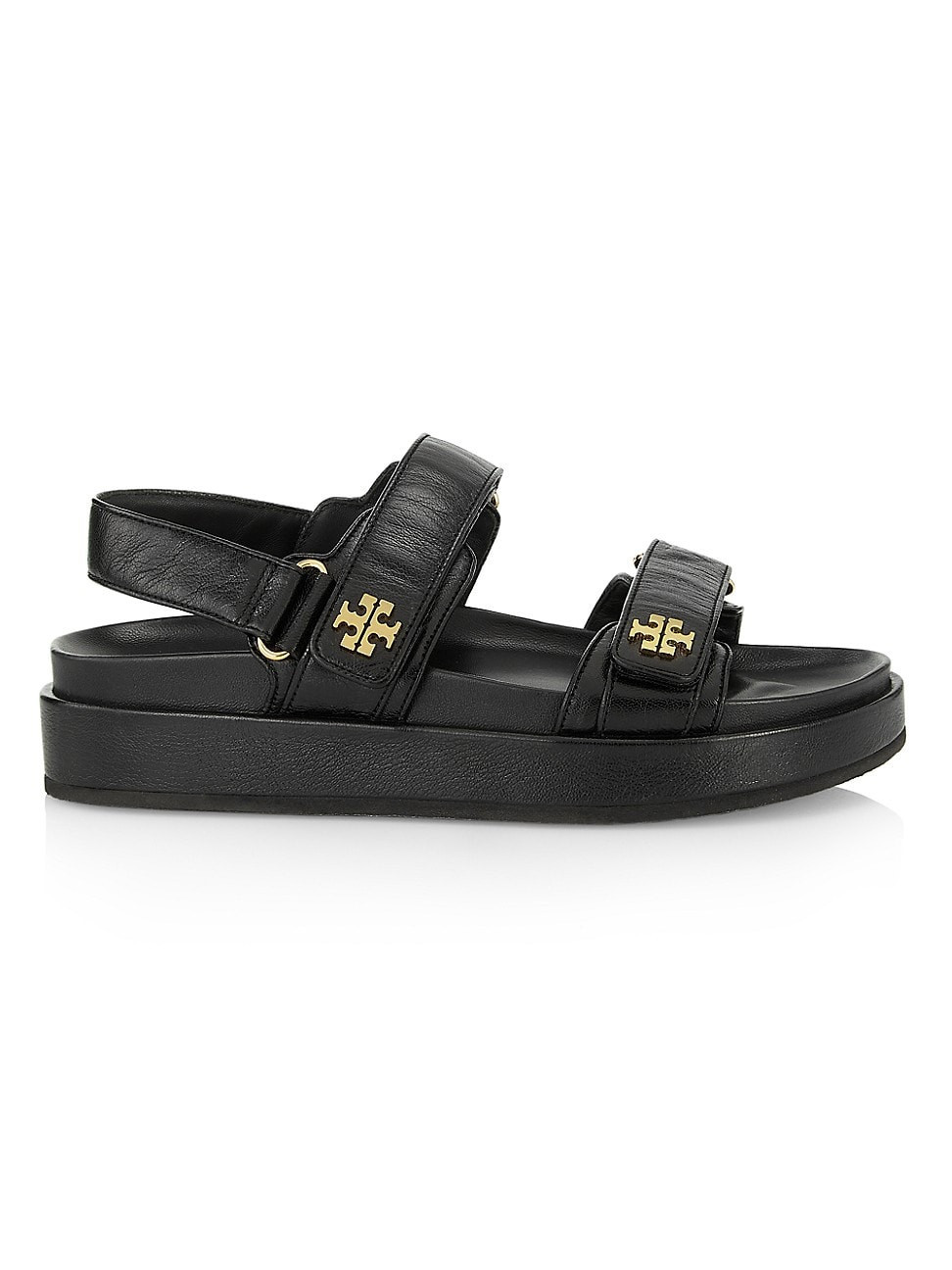 Women's Kira Sport Leather Sandals - Black - Size 10.5 | Saks Fifth Avenue