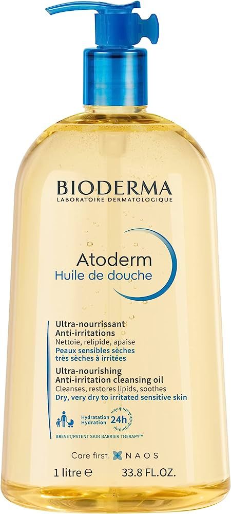 Bioderma Atoderm Cleansing-Oil Face-and-Body-Cleansing-Oil Soothes-Discomfort Cleansing-Oil-for-V... | Amazon (CA)