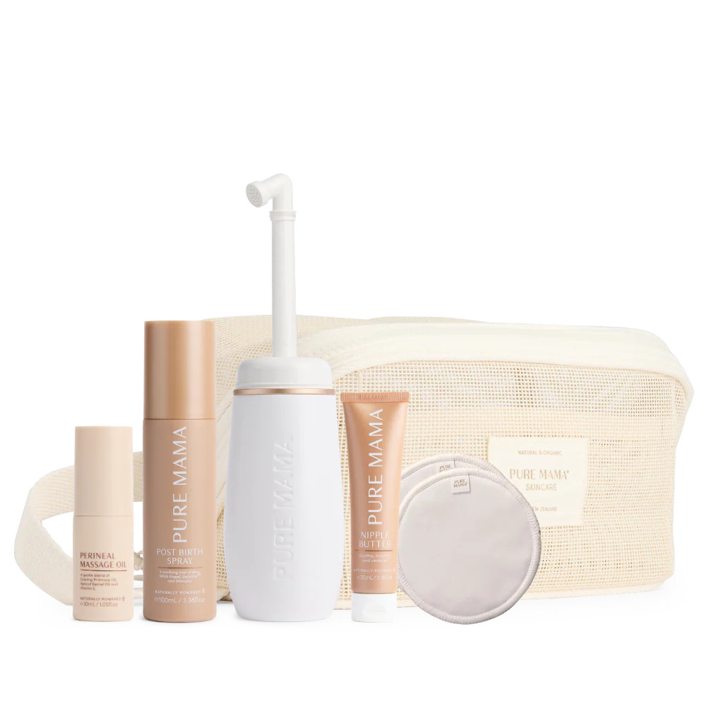 BIRTH & POSTPARTUM RECOVERY KIT - Your birthing essentials | Pure Mama