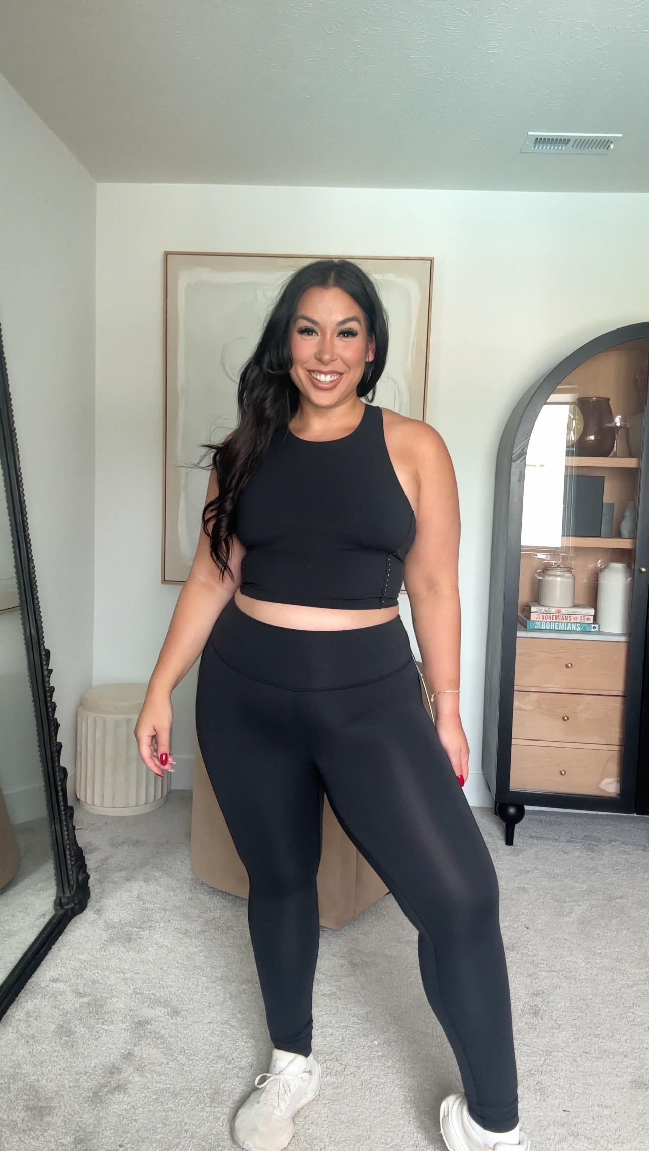 Midsize workout outfit! Wearing a size 12 top and size 10 leggings! 
-
-
-
workout set, colorful workout outfit, strength training outfit, biker shorts, running outfit


#LTKMidsize #LTKStyleTip #LTKActive