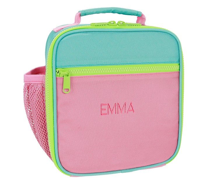 Astor Pink/Aqua Lunch Boxes | Pottery Barn Kids