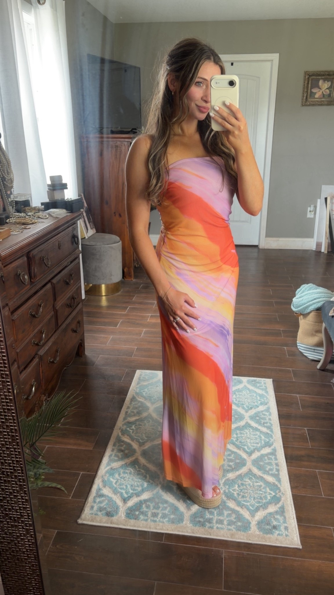 Summer wedding guest dress inspo!🩷💛🧡

#LTKootd #LTKWedding