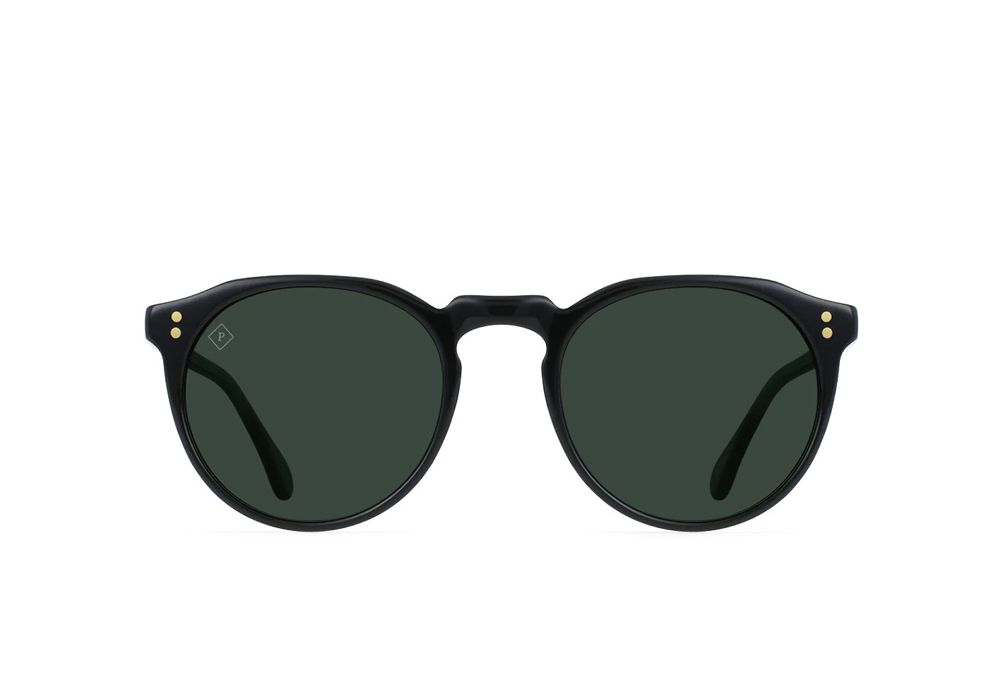 Remmy 52 Recycled Black / Green Polarized Sunglasses | RAEN