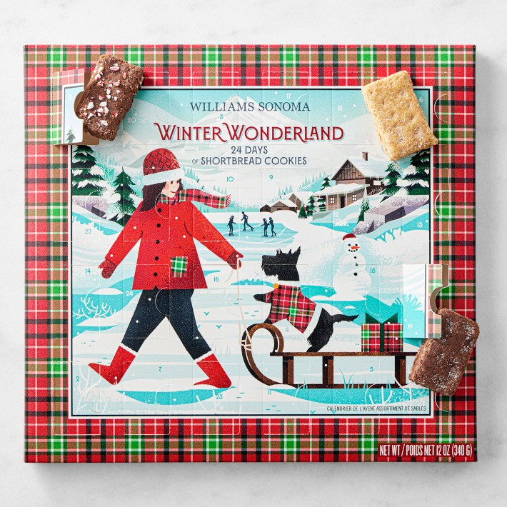 Williams Sonoma Shortbread Cookie Advent Calendar | Williams-Sonoma