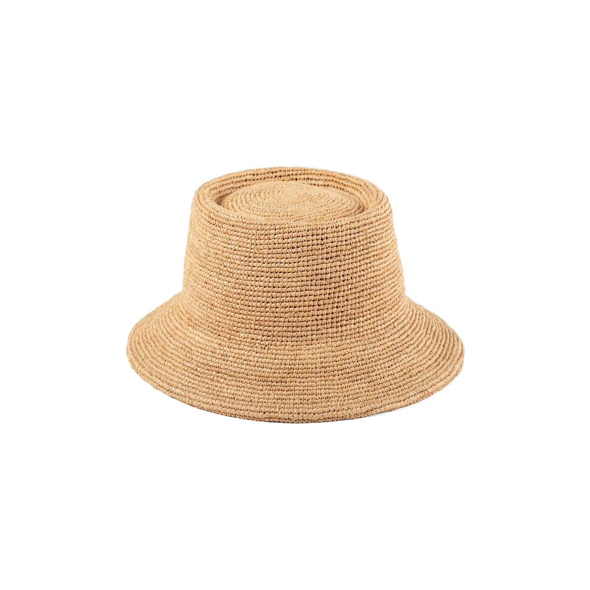 Dipped The Inca Bucket - Straw Bucket Hat in Natural | Lack of Color US | Lack of Color