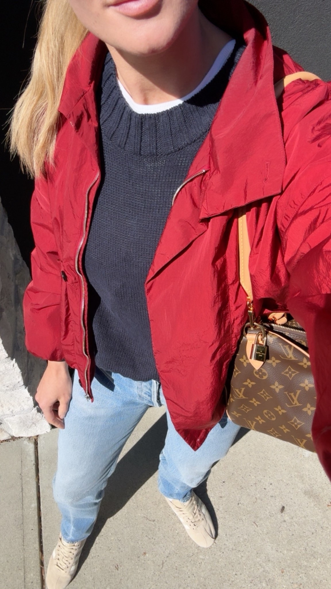Easy Wednesday spring outfit, feeling tomboyish, comfy and cool. Love this cotton blend sweater from Quince! And the adidas Tokyo sneakers in this perfect neutral! 

#LTKootd #LTKgrwm