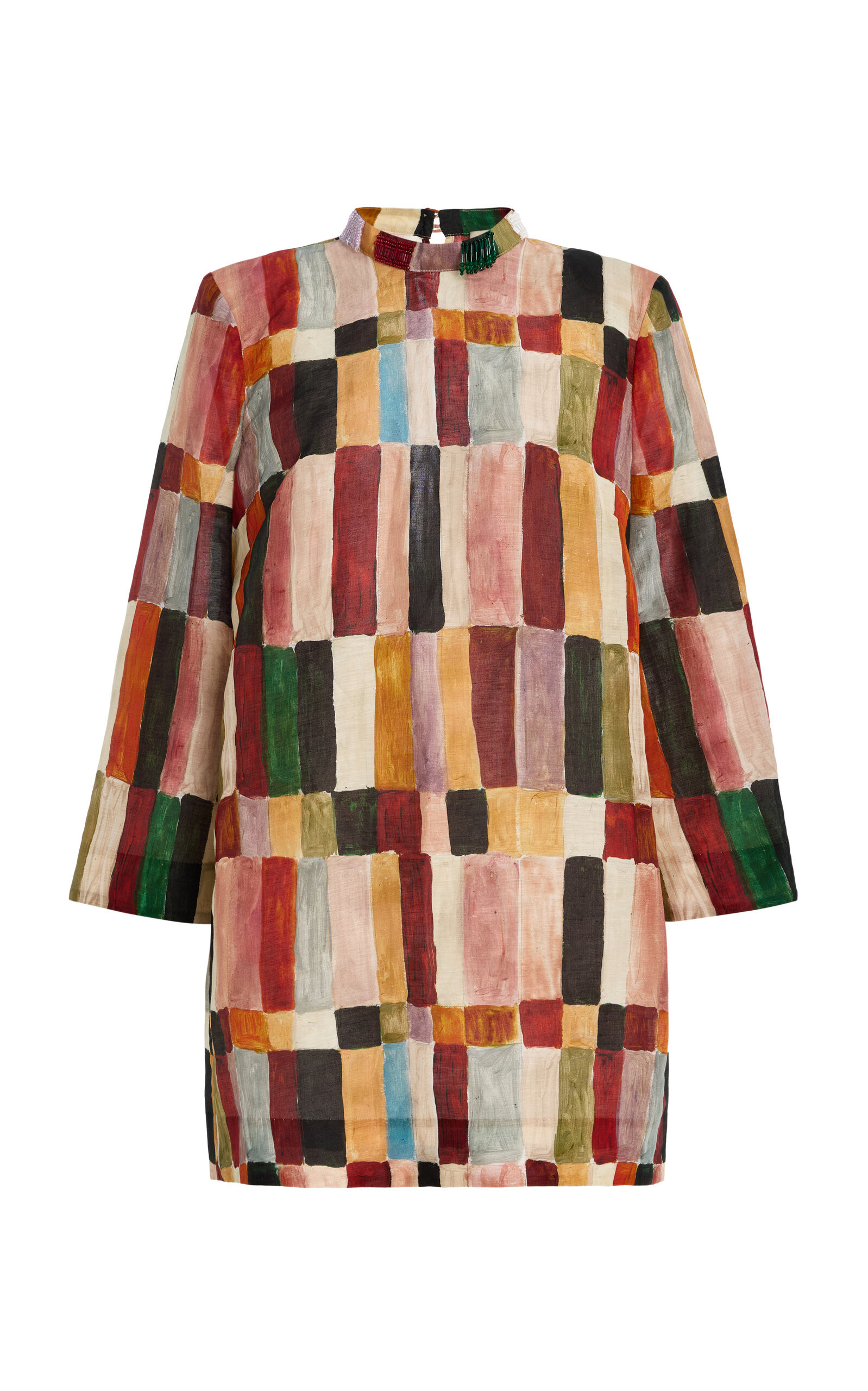 Marjorelle Linen-Silk Mini Dress | Moda Operandi (Global)