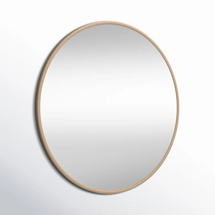 RE/FINE™ Sabine Metal Round Wall Mirror | Birch Lane | Birch Lane