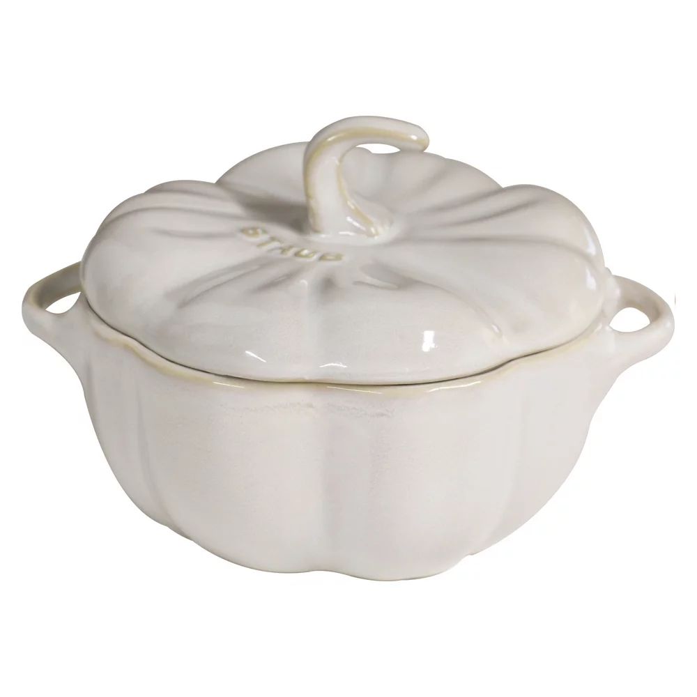 Staub Ceramic 24-oz Pumpkin Cocotte - Rustic Ivory | Walmart (US)